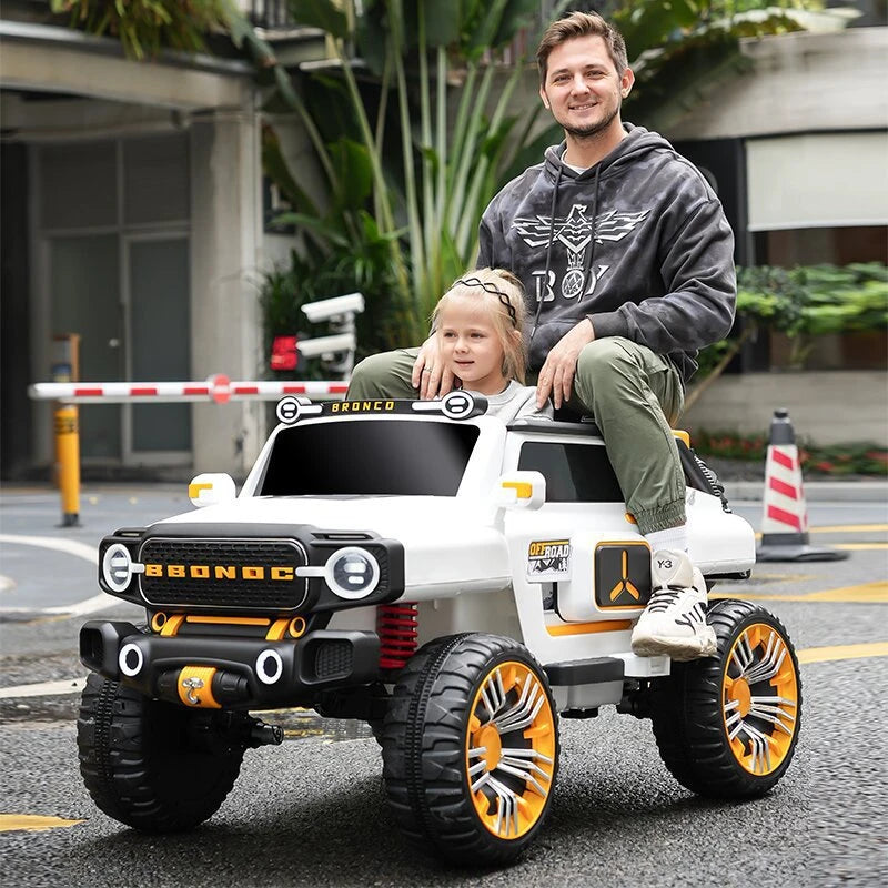 An electric Jeep for kids with remote control