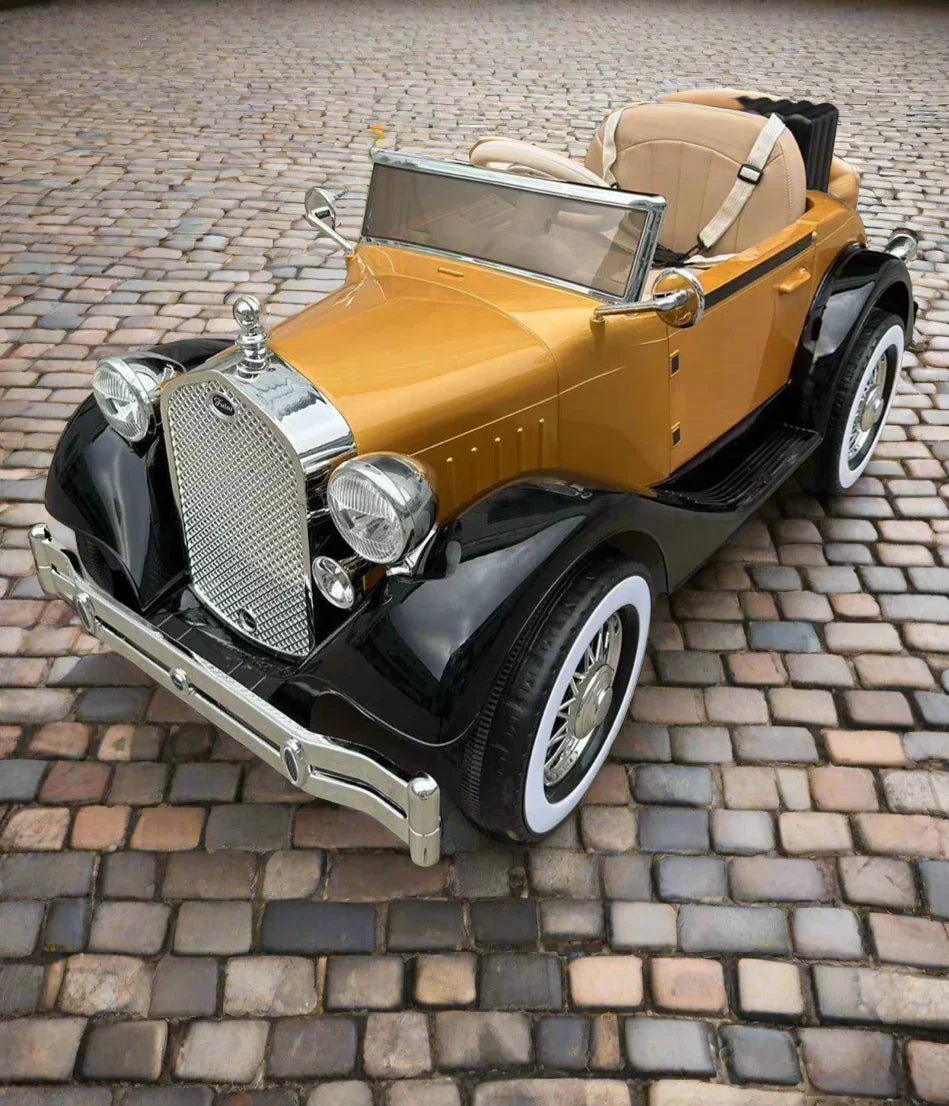 2025 Vintage Kids Car Dual Accelerator