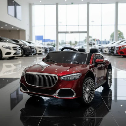 12V Ride-on Car for Kids with Parental Control | Classic Lights and Sound effects