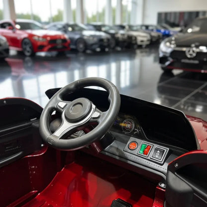 12V Ride-on Car for Kids with Parental Control | Classic Lights and Sound effects