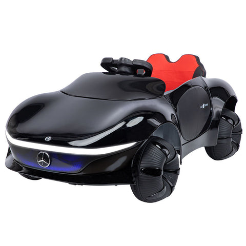 Mercedes Benz 12V Ride on Car with remote & Manual Drive for Kids - Red