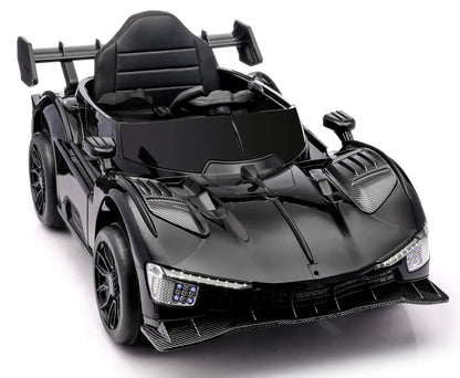 11Cart Premium 12V Kids Electric Ride-On Car with Remote Control, Music System & LED Headlights