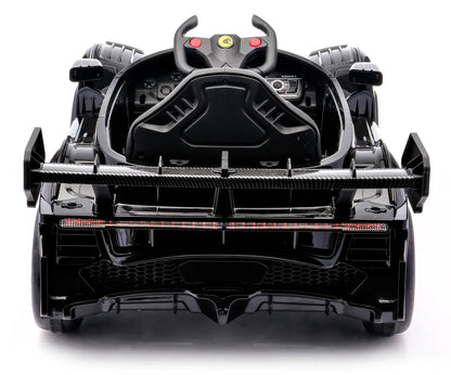 11Cart Premium 12V Kids Electric Ride-On Car with Remote Control, Music System & LED Headlights