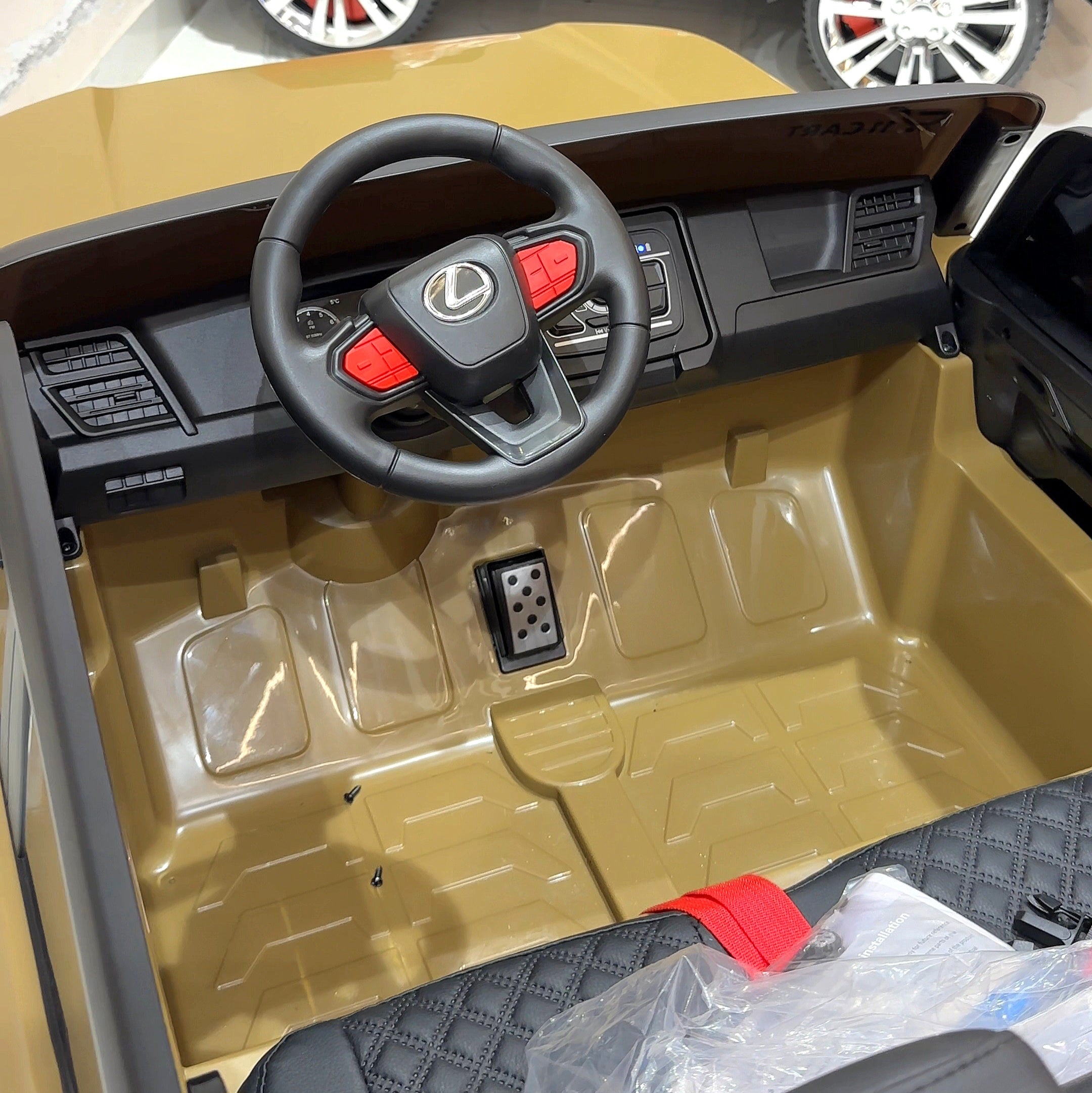 11CART Officially Licensed Lexus LX 12V Kids Ride-On SUV
