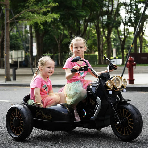 Electric Children's Bike 12V – DUO TRON black