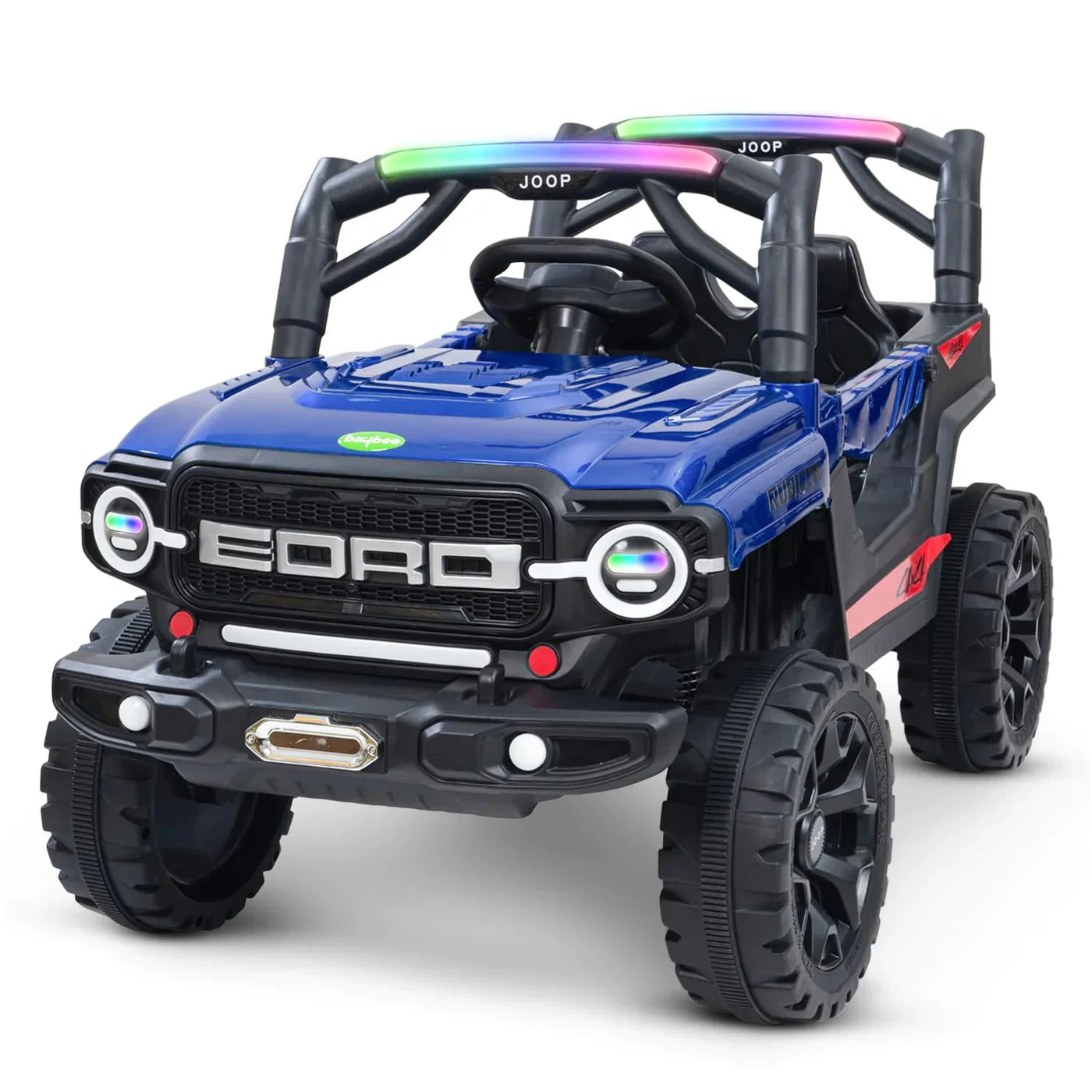 Kids Jeep 4*4 Wheel Drive Remote Parent Control - Main Image