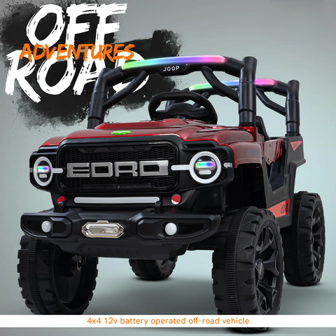 Kids Jeep 4*4 Wheel Drive | Remote & Parent Control