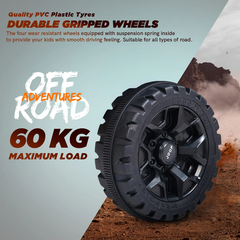Kids Jeep 4*4 Wheel Drive | Remote & Parent Control