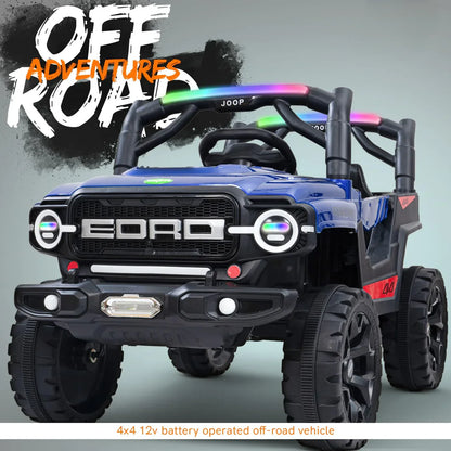 Kids Jeep 4*4 Wheel Drive | Remote & Parent Control
