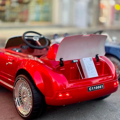 Kids Electric Vintage Mercedez Benz Ride On Sports Car