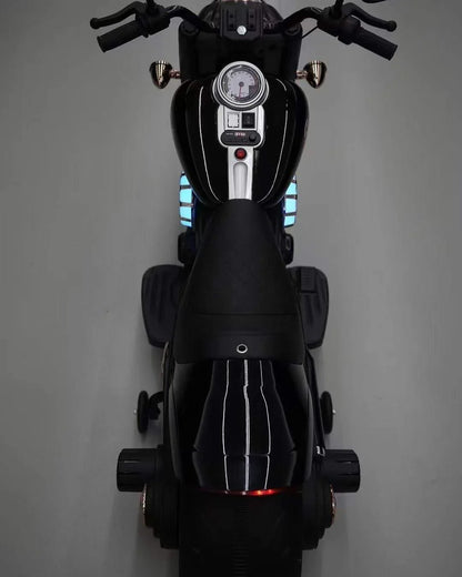 11CART Harley Cruiser Edition – Powerful 12V Kids Electric Ride-On Bike