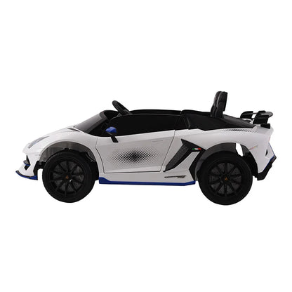 Dual Seater Lamborghini Electric Kids Car | Leather Seat | 4 Motor Kids Car