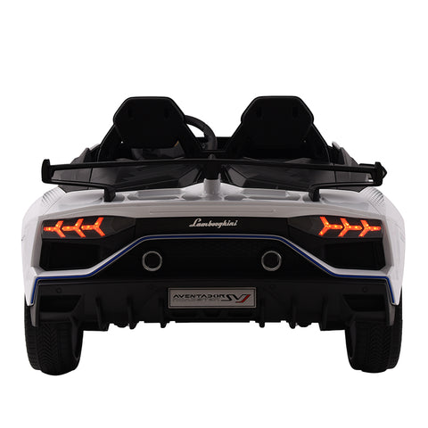 Dual Seater Lamborghini Electric Kids Car | Leather Seat | 4 Motor Kids Car