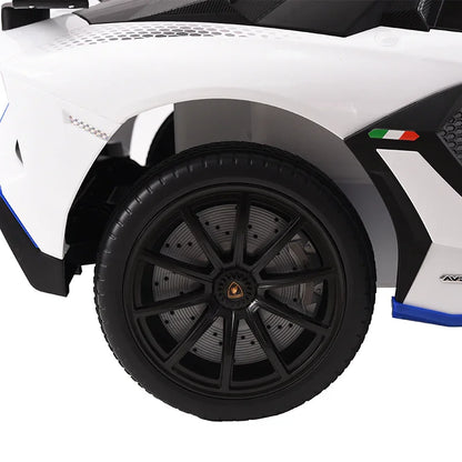 Dual Seater Lamborghini Electric Kids Car | Leather Seat | 4 Motor Kids Car