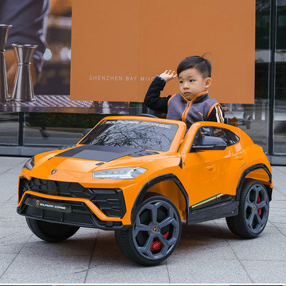 11CART Lamborghini Urus Squadra Corse 2-Seater Kids Electric Ride-On SUV