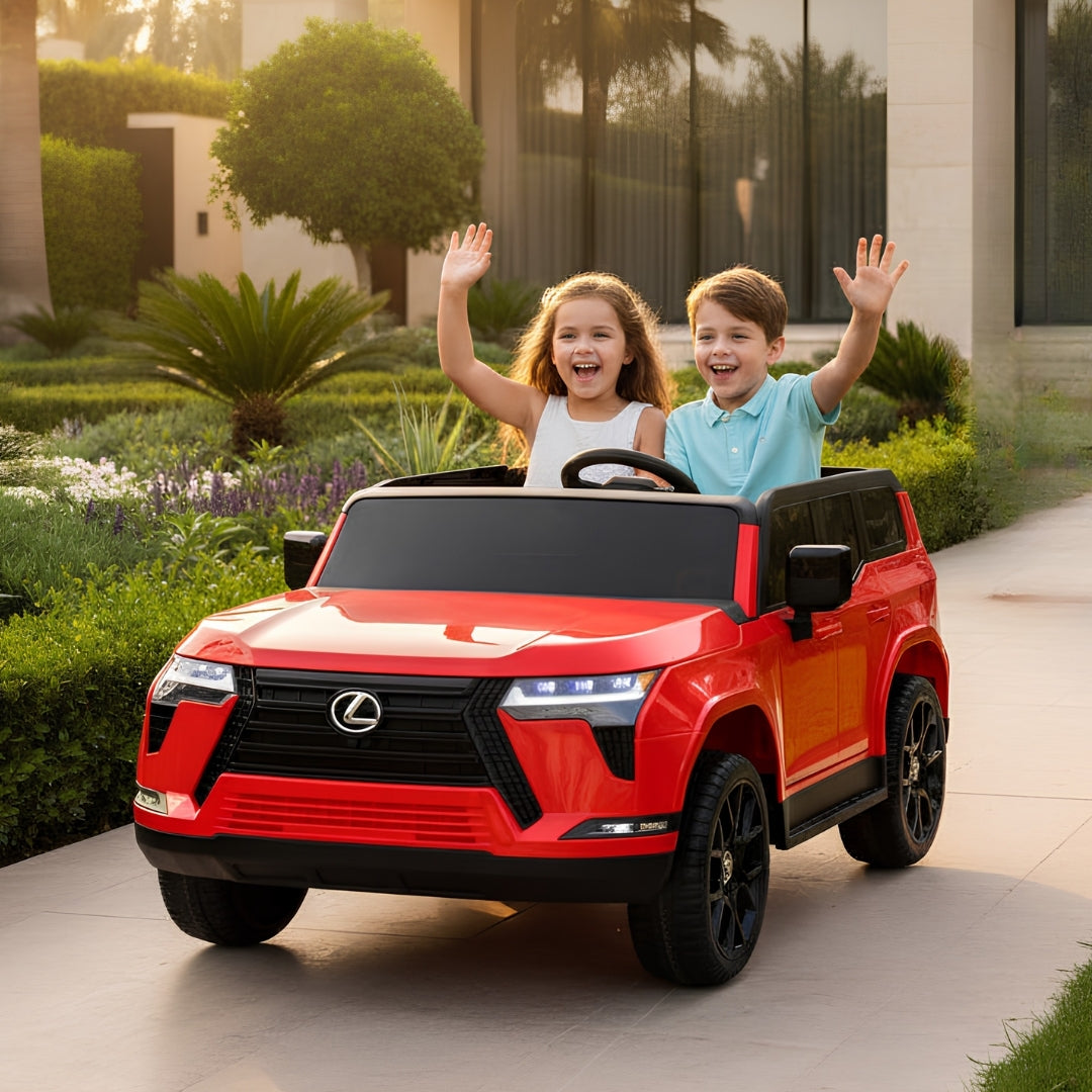 11CART Officially Licensed Lexus LX 12V Kids Ride-On SUV