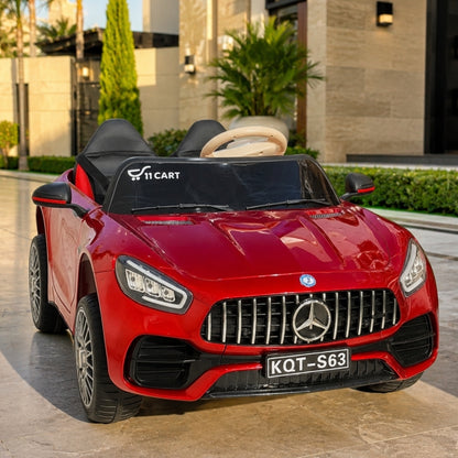 Mercedes AMG GT Kids Ride-On Sports Car 4WD | 11CART