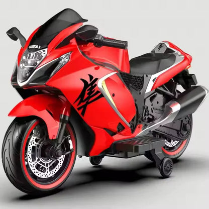 Ride-On Hayabusa Bike for Kids – Durable, Stylish, and Safe with Battery Power

