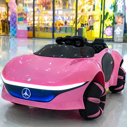Mercedes Benz 12V Ride on Car with remote & Manual Drive for Kids