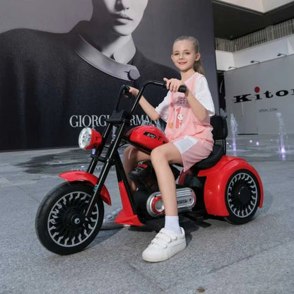 11CART Ultimate Harley Cruiser Electric Motorcycle For Kids