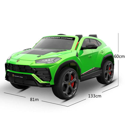 11CART Lamborghini Urus Squadra Corse 2-Seater Kids Electric Ride-On SUV