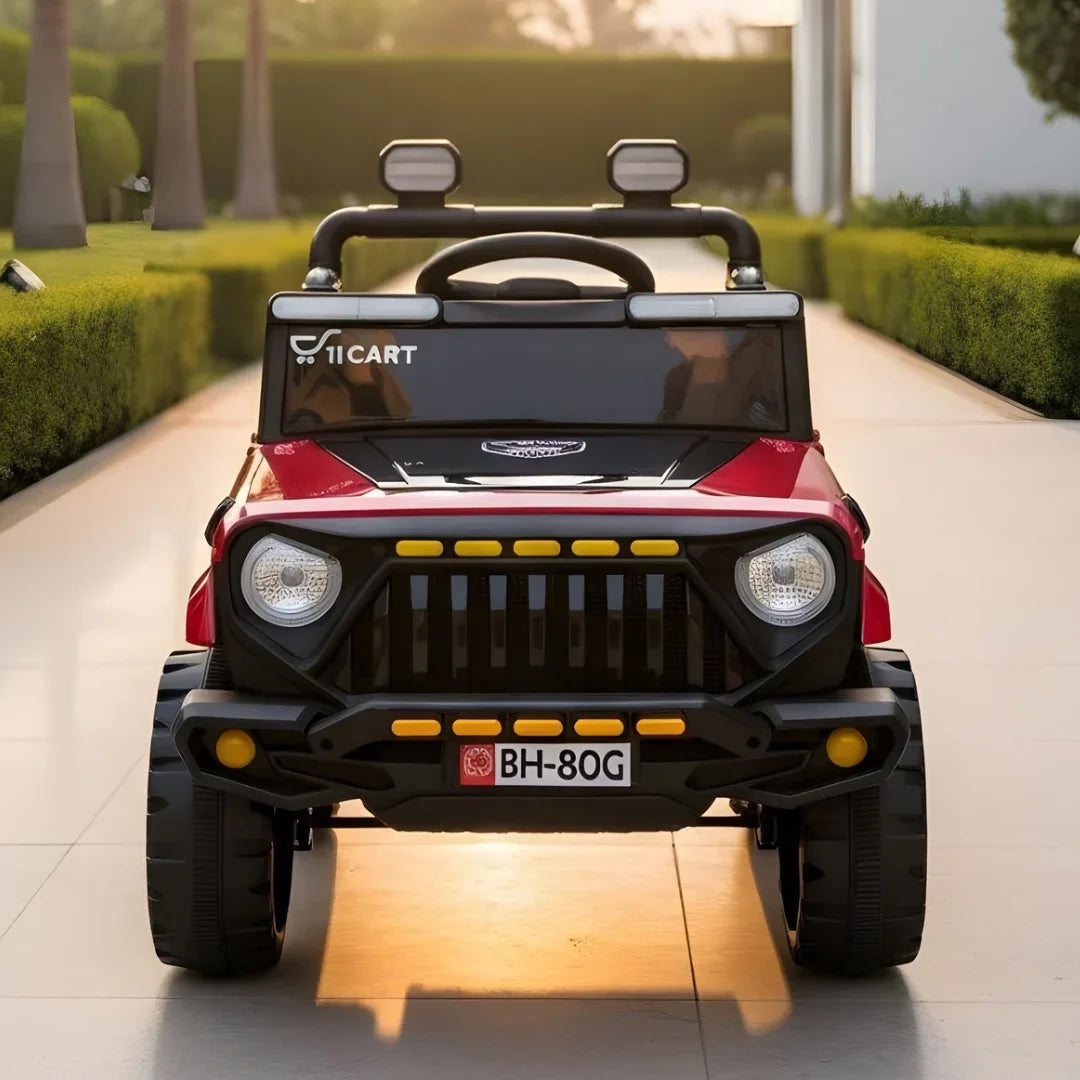 11CART Mini 4x4 Battery Operated Ride-On Jeep for Kids