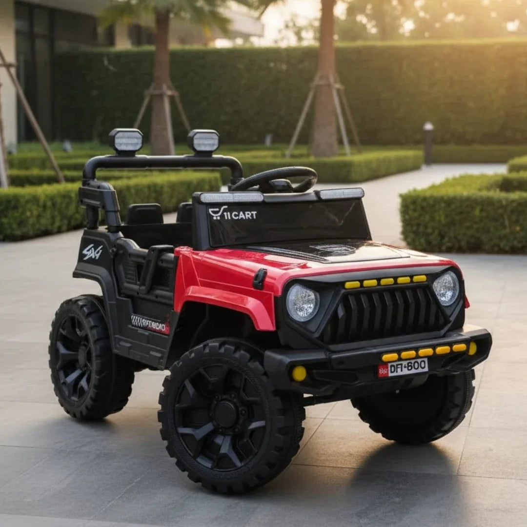 11CART Mini 4x4 Battery Operated Ride-On Jeep for Kids