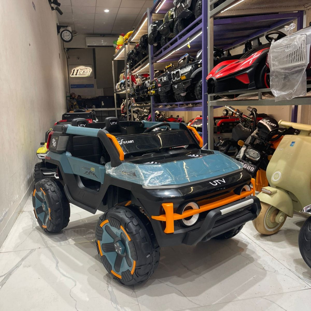 11CART Kids Ultimate Ride-On Jeep UTV ABM-1599