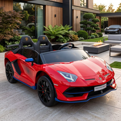 Lamborghini Aventador SVJ 2-Seater Kids Ride-On Car | 11CART