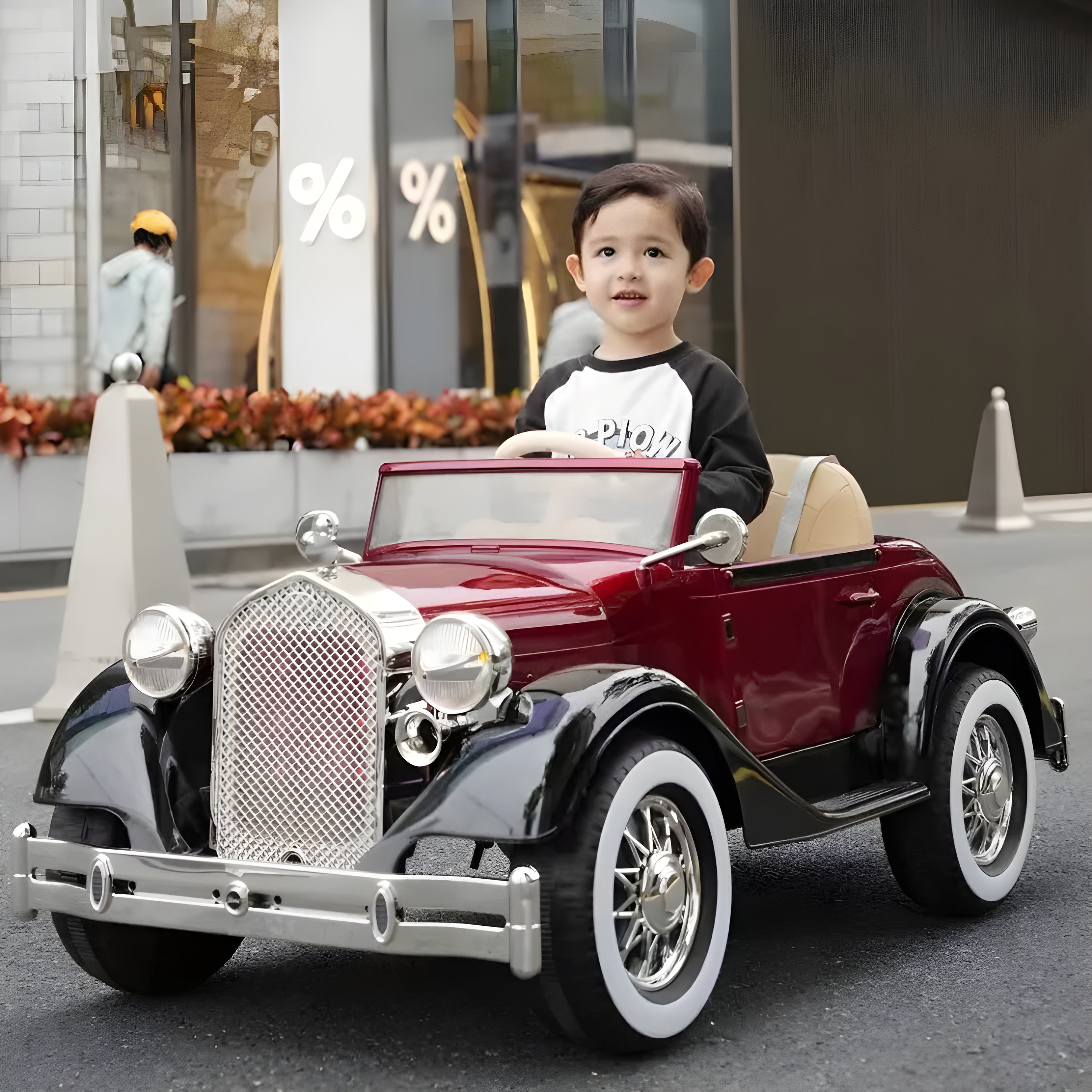 Kids Vintage Car 