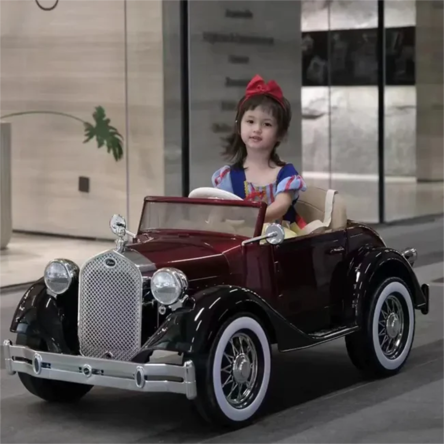 2023 Vintage Kids Car Dual Accelerator