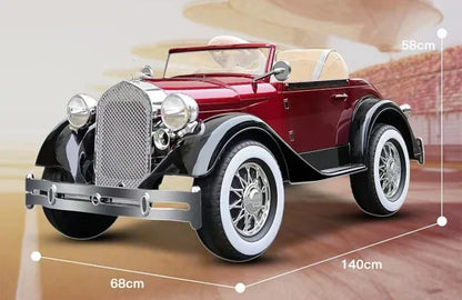 2025 Vintage Kids Car Dual Accelerator