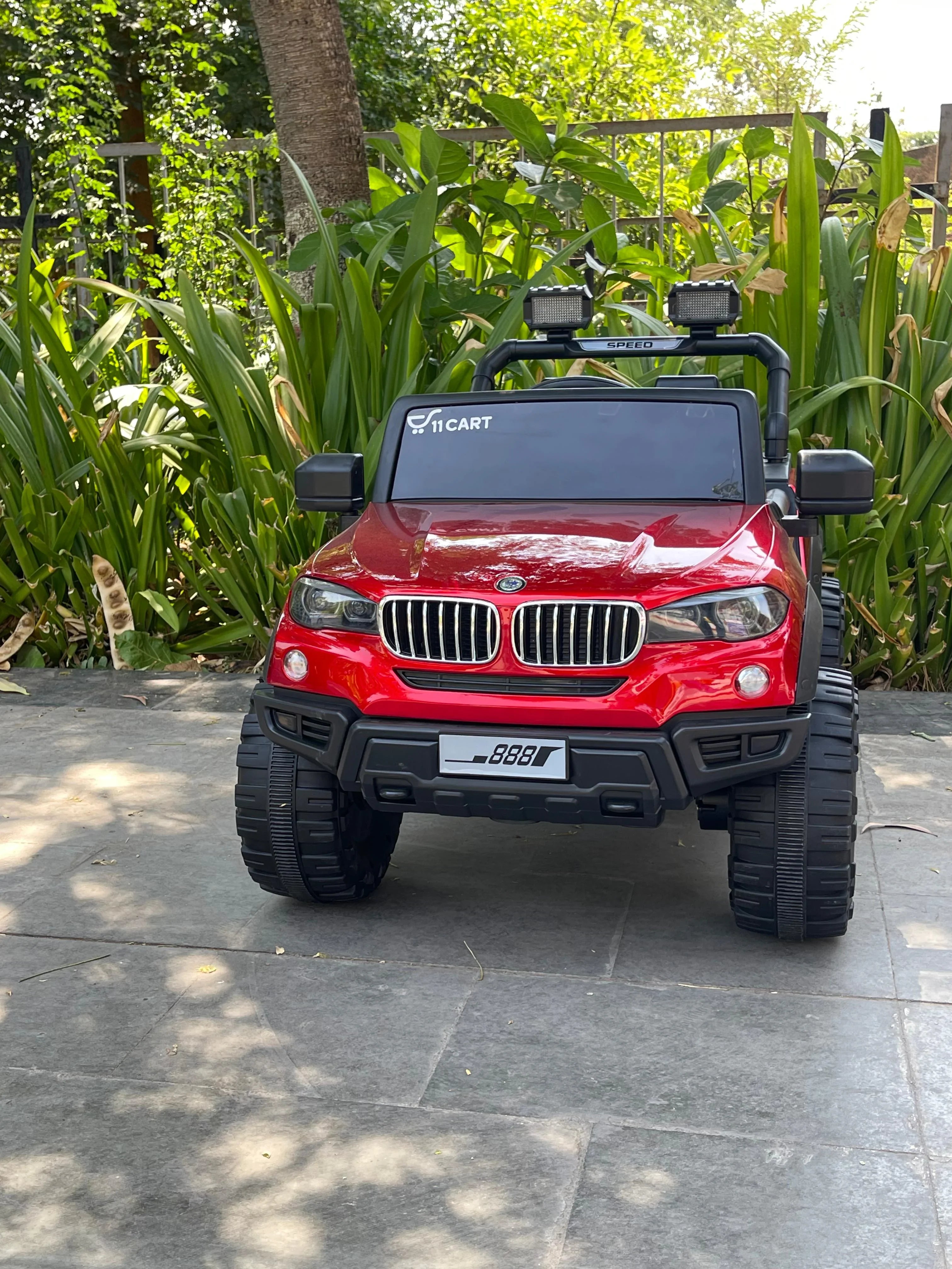 Ride-On 12V Rechargeable Battery-Operated Ride on Speed Jeep for Kids