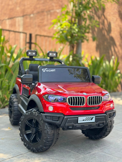 Ride-On 12V Rechargeable Battery-Operated Ride on Speed Jeep for Kids
