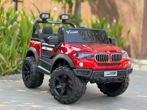 Ride-On 12V Rechargeable Battery-Operated Ride on Speed Jeep for Kids