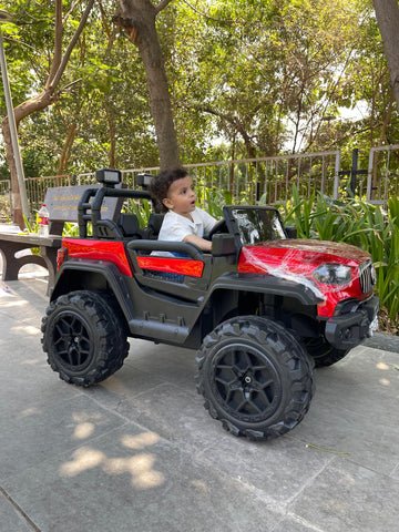 Ride-On 12V Rechargeable Battery-Operated Ride on Speed Jeep for Kids