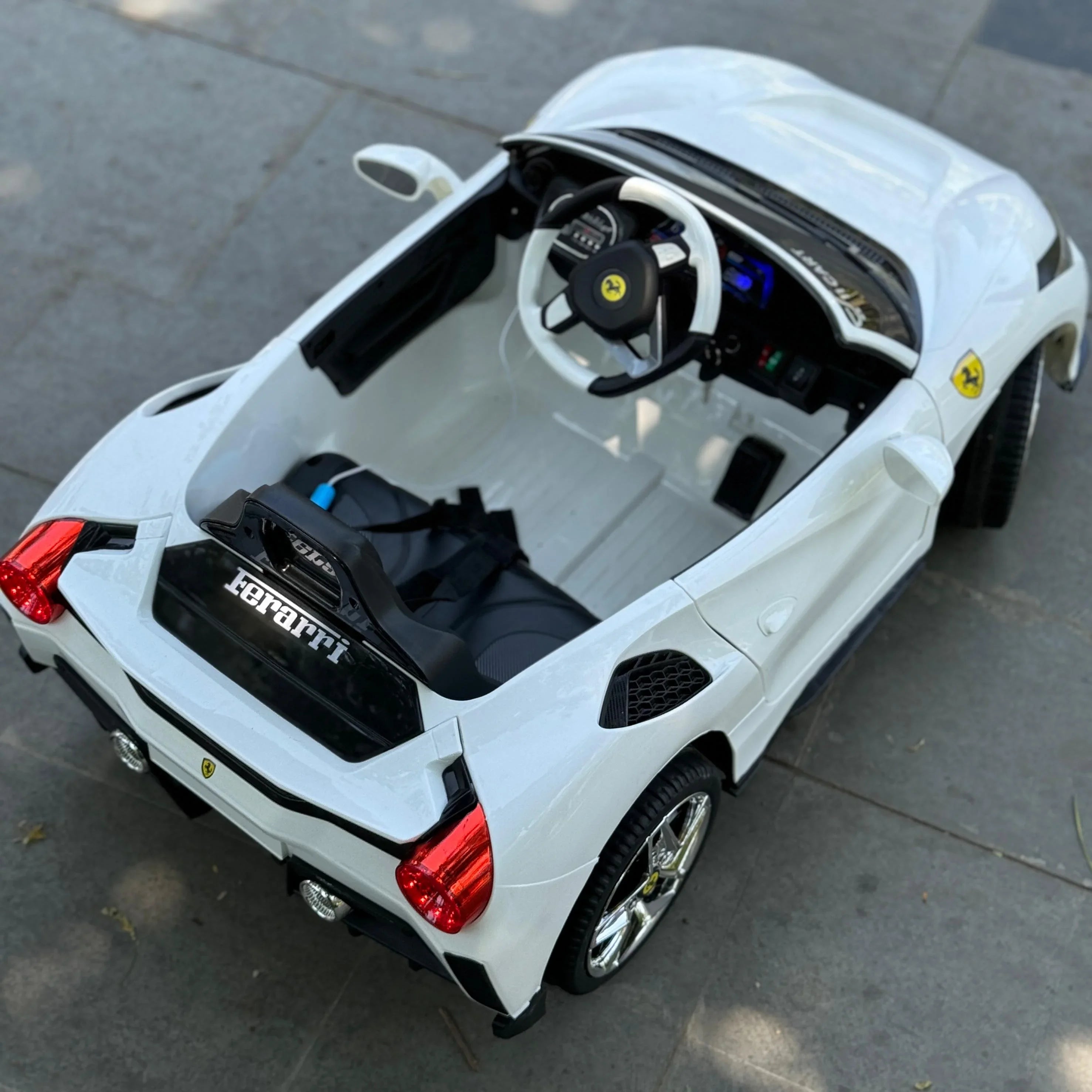 F8 Electric Ride-on Car for Kids | Remote Control & Manual Drive