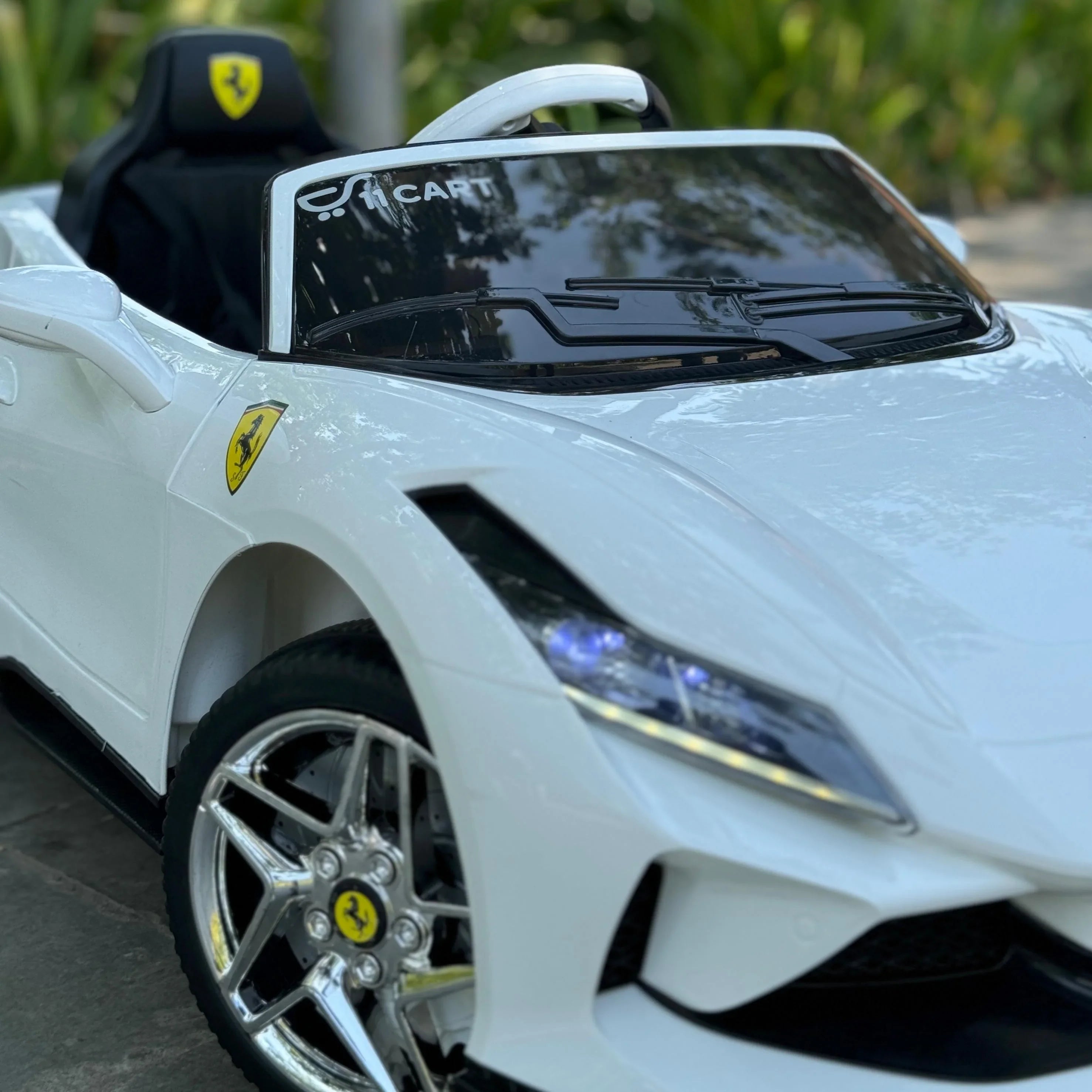 F8 Electric Ride-on Car for Kids | Remote Control & Manual Drive