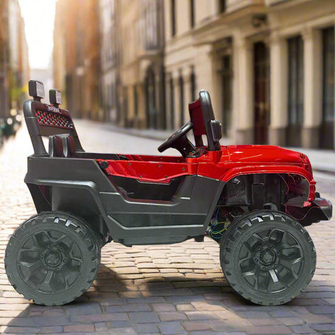 Mercedes G63 4WD Ride-On Jeep for Kids – Battery Operated Electric Car with Remote, Music & LED Lights