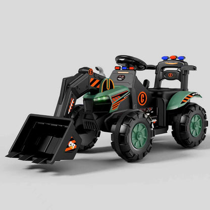11CART Kids Ride-On JCB Excavator | 12V Battery-Powered Excavator Toy