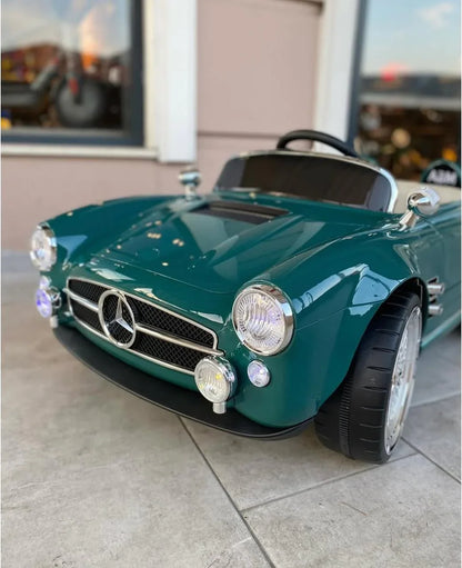 Kids Electric Vintage Mercedez Benz Ride On Sports Car