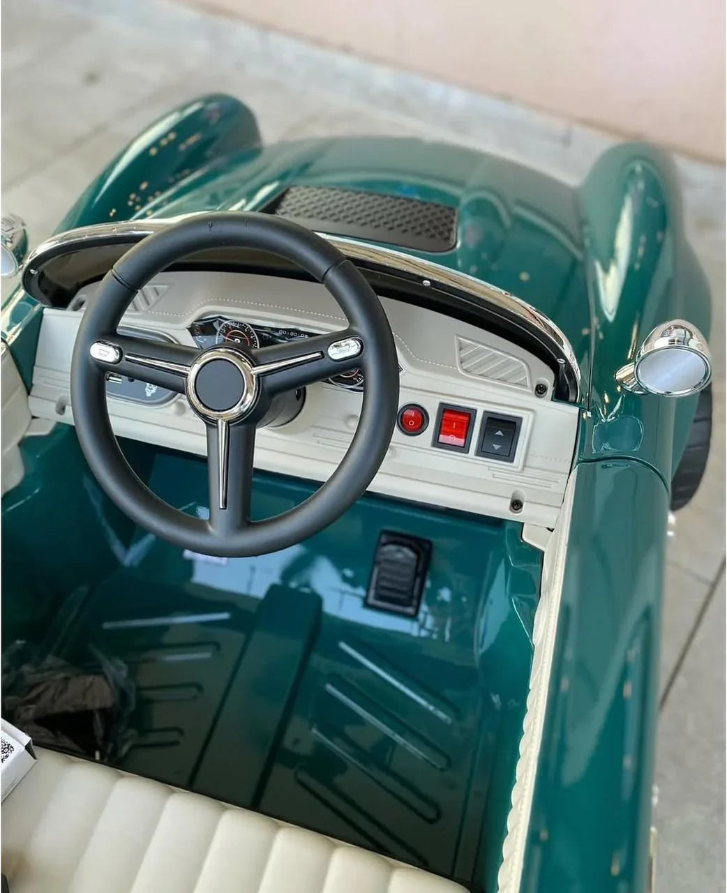 Kids Electric Vintage Mercedez Benz Ride On Sports Car