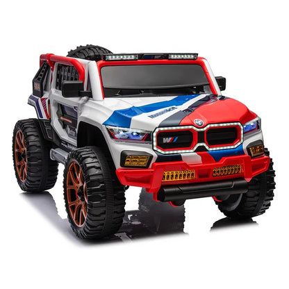 2024 Dual Seater Bmw Suv Kids Jeep | 4 Motor 12V Battery