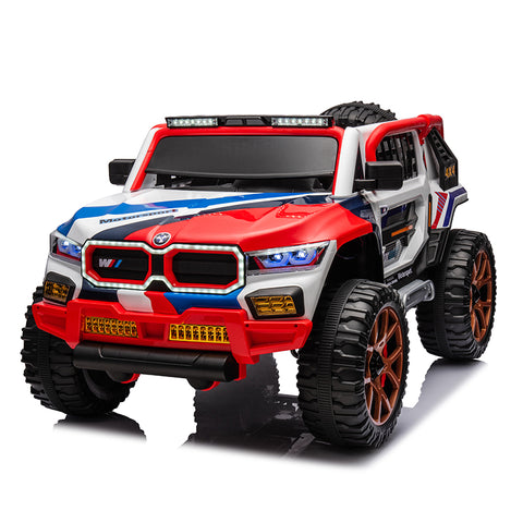 2024 Dual Seater Bmw Suv Kids Jeep | 4 Motor 12V Battery