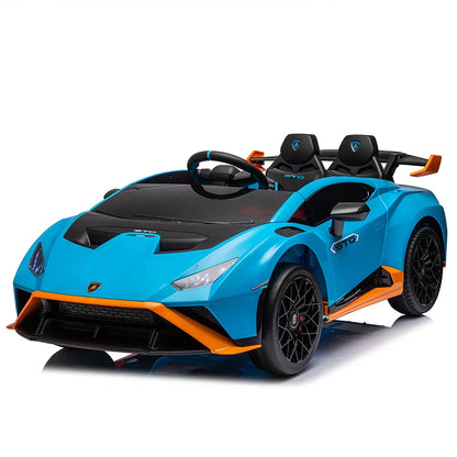 Lamborghini Huraćan STO Kids Car Green- 12V Electric ride on