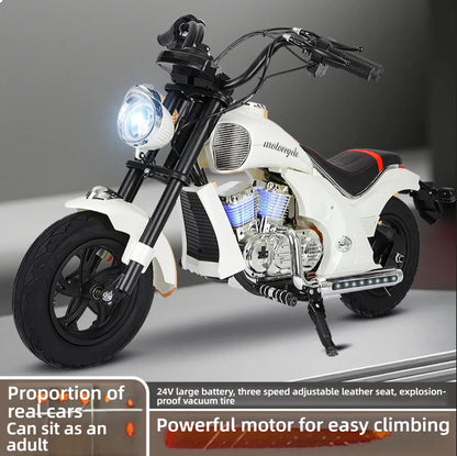 11Cart Ghost Rider Edition – New 12V Electric Ride-On Bike for Kids