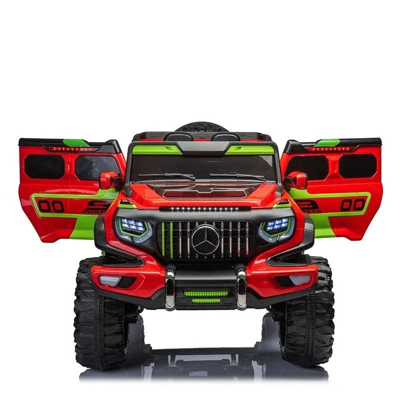 Electric toy car for outdoor playtime