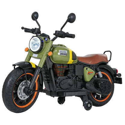 11CART Royal Enfield–Style Bullet Kids Electric Ride-On Bike