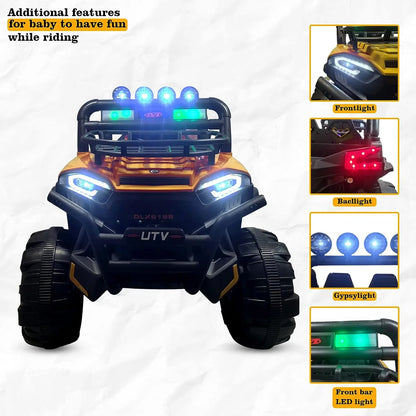 Newest Ride on UTV 4 Wheel for Kids Beach Car Toy kids electric utv DLX6188
