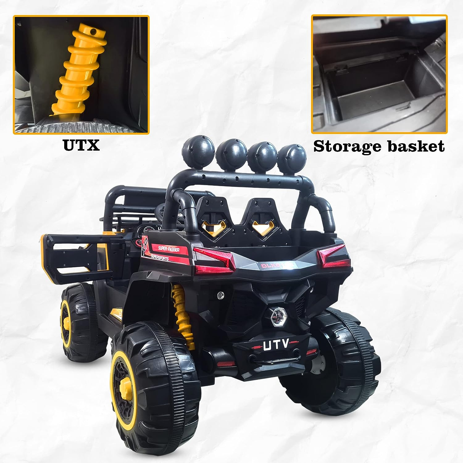 Newest Ride on UTV 4 Wheel for Kids Beach Car Toy kids electric